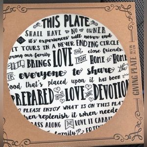 The Giving Plate Devotions Prepared With Love Black & White